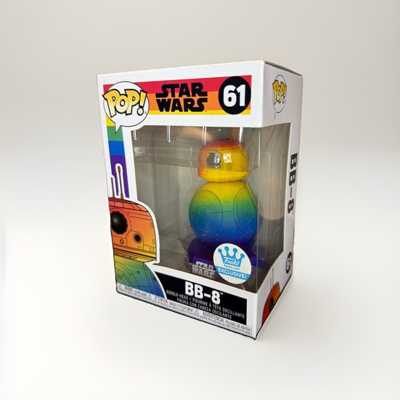 Funko Other - BB-8 61 Star Wars Funko Shop Pride Exclusive Rainbow Funko Pop